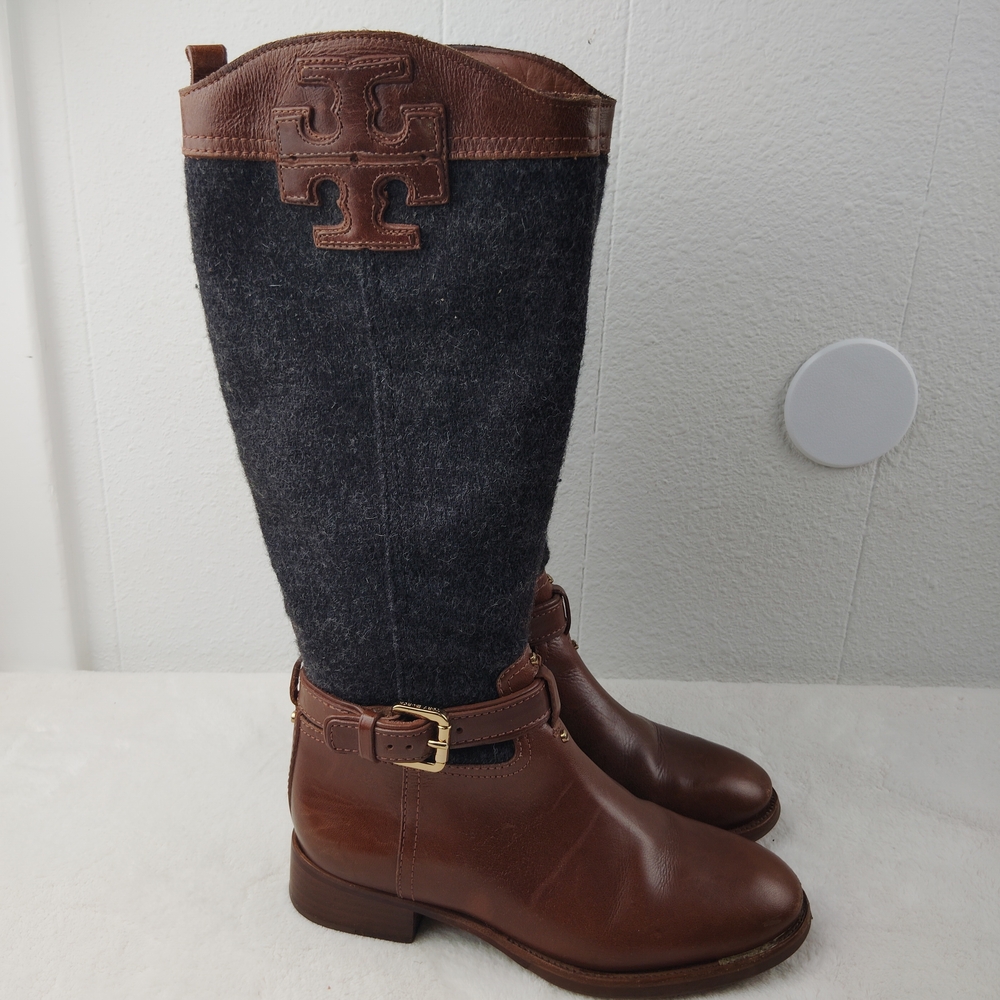 Tory Burch Riding Boots Sz 5
